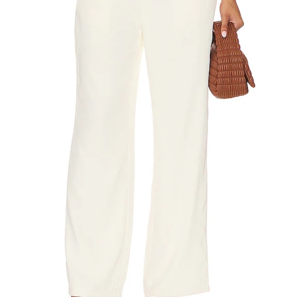 Elegant Ivory Women's Pants